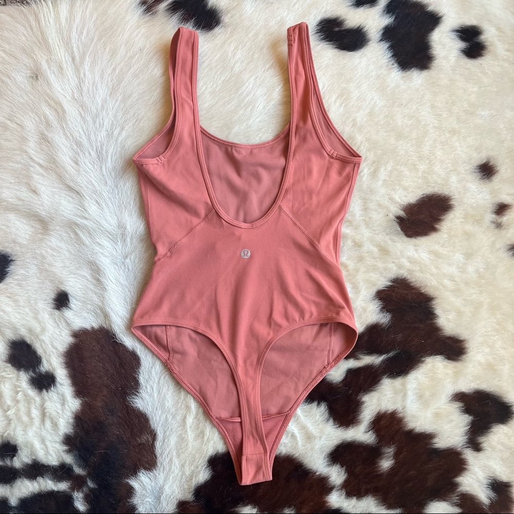 nulu arise body suit in copper clay